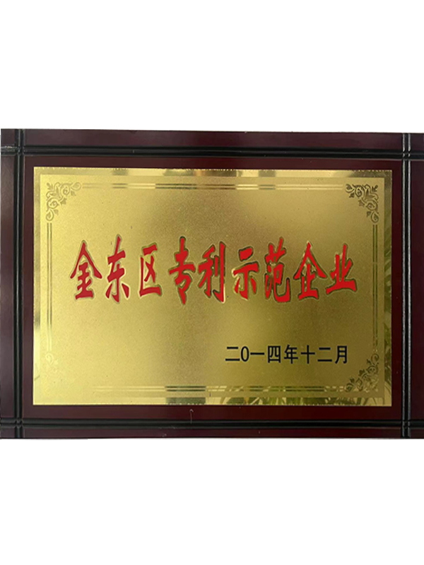 金東區(qū)專(zhuān)利示范企業(yè)